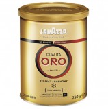 Кофе молотый LAVAZZA (Лавацца) 'Qualita Oro', натуральный, арабика 100%, 250 г, жестяная банка, 2058