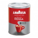 Кофе молотый LAVAZZA (Лавацца) 'Qualita Rossa', натуральный, 250 г, жестяная банка, 3593