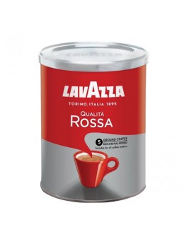Кофе молотый LAVAZZA (Лавацца) 'Qualita Rossa', натуральный, 250 г, жестяная банка, 3593 Кофе молотый LAVAZZA (Лавацца) 'Qualita Rossa', натуральный, 250 г, жестяная банка, 3593