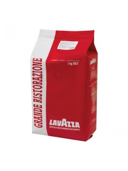 Кофе в зернах LAVAZZA (Лавацца) 'Grande Ristorazione Rossa', натуральный, 1000 г, вакуумная упаковка, 3104
