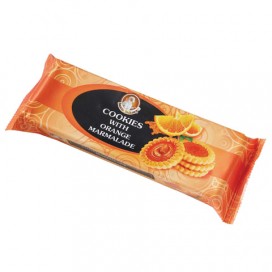 Печенье БИСКОТТИ (Россия) 'Santa Bakery', с апельсиновым мармеладом, сдобное, 100 г
