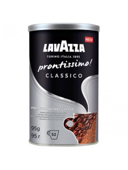 Кофе молотый в растворимом LAVAZZA (Лавацца) 'Prontissimo Classico', сублимированный, 95 г, жестяная банка, 5330 Кофе молотый в растворимом LAVAZZA (Лавацца) 'Prontissimo Classico', сублимированный, 95 г, жестяная банка, 5330