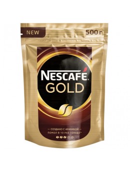Кофе молотый в растворимом NESCAFE (Нескафе) 'Gold', сублимированный, 500 г, мягкая упаковка, 12327046 Кофе молотый в растворимом NESCAFE (Нескафе) 'Gold', сублимированный, 500 г, мягкая упаковка, 12327046