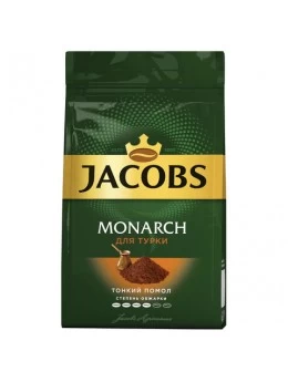 Кофе молотый JACOBS MONARCH (Якобс Монарх) для заваривания в чашке, 150 г, вакуумная упаковка, 65690