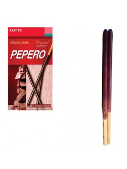 Печенье-соломка LOTTE 'Pepero Original', в шоколадной глазури, в картонной упаковке, 47 г, Корея, 000000019 Печенье-соломка LOTTE 'Pepero Original', в шоколадной глазури, в картонной упаковке, 47 г, Корея, 000000019