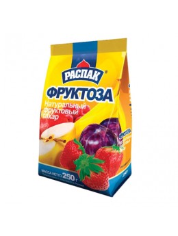 Фруктоза РАСПАК, 250 г, мягкий пакет, 11255
