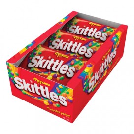 Жевательная конфета SKITTLES (Скитлс) 'Фрукты', 38 г, 4011100156364