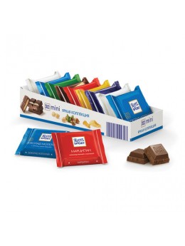Шоколад порционный 1 плитка RITTER SPORT, ассорти, 16,67 г, RU436C
