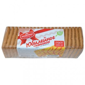 Печенье БЕЛОГОРЬЕ 'Юбилейное чаепитие', сахарное, 240 г, 26238