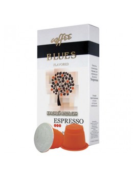 Капсулы для кофемашин NESPRESSO, 'Красный апельсин', натуральный кофе, BLUES, 10 шт. х 5 г, 4600696101218