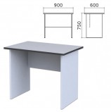 Стол письменный 'Монолит', 900х600х750 мм, цвет серый, СМ19.11