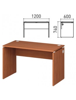Стол письменный 'Профит', 1200х600х740 мм, орех онтарио, 402747-160