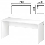 Стол письменный 'Профит', 1600х600х740 мм, белый, 402749-290