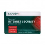 Антивирус KASPERSKY 'Internet Security', лицензия на 2 устройства, 1 год, карта продления, KL1941ROBFR