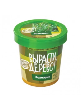 Набор для выращивания растений ВЫРАСТИ ДЕРЕВО! 'Розмарин' (банка, грунт, семена), zk-036 Набор для выращивания растений ВЫРАСТИ ДЕРЕВО! 'Розмарин' (банка, грунт, семена), zk-036