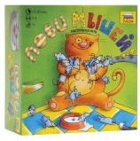 Игра настольная детская 'Лови мышей', фишки, карточки, игровые кубики, ЗВЕЗДА, 8775