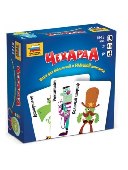 Игра настольная детская карточная 'Чехарда', в коробке, ЗВЕЗДА, 8722