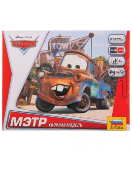 Модель для сборки 'Тачки. Мэтр', масштаб 1:43, по лицензии Disney, ЗВЕЗДА, 2011 Модель для сборки 'Тачки. Мэтр', масштаб 1:43, по лицензии Disney, ЗВЕЗДА, 2011