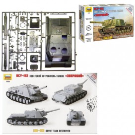 Модель для сборки САУ советская ИСУ-152 'Зверобой', масштаб 1:72, ЗВЕЗДА, 5026
