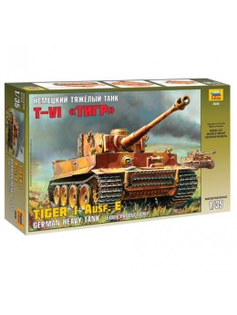 Модель для склеивания ТАНК 'Тяжелый немецкий T-VI 'Тигр'', масштаб 1:35, ЗВЕЗДА, 3646 Модель для склеивания ТАНК 'Тяжелый немецкий T-VI 'Тигр'', масштаб 1:35, ЗВЕЗДА, 3646