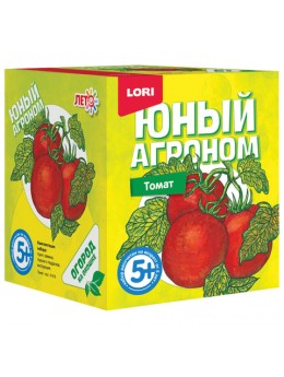 Набор для выращивания растений ЮНЫЙ АГРОНОМ 'Томат', горшок, грунт, семена, LORI, Р-015 Набор для выращивания растений ЮНЫЙ АГРОНОМ 'Томат', горшок, грунт, семена, LORI, Р-015