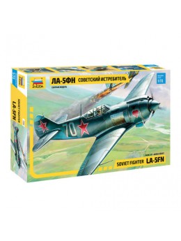 Модель для склеивания САМОЛЕТ Истребитель советский Ла-5ФН, масштаб 1:72, ЗВЕЗДА, 7203 Модель для склеивания САМОЛЕТ Истребитель советский Ла-5ФН, масштаб 1:72, ЗВЕЗДА, 7203