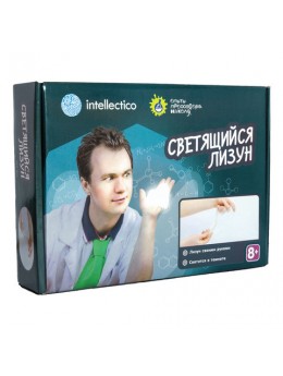 Набор для экспериментов 'Опыты профессора Николя. Лизуны светящиеся', INTELLECTICO, 856 Набор для экспериментов 'Опыты профессора Николя. Лизуны светящиеся', INTELLECTICO, 856
