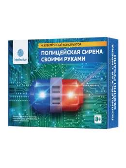 Электронный конструктор 'Полицейская сирена своими руками', INTELLECTICO, 1002 Электронный конструктор 'Полицейская сирена своими руками', INTELLECTICO, 1002