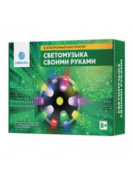Электронный конструктор 'Светомузыка своими руками', INTELLECTICO, 1005
