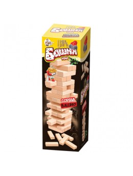 Игра настольная 'Царь башня mini', неокрашенные деревянные блоки, 10 КОРОЛЕВСТВО, 2791