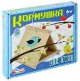Набор для детей деревянный Кормушка для птиц, 155х170х170 мм, 10 КОРОЛЕВСТВО, 2951