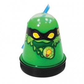 Слайм (лизун) 'Slime Ninja', светится в темноте, зеленый, 130 г, ВОЛШЕБНЫЙ МИР, S130-18