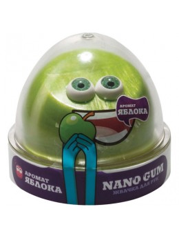 Жвачка для рук 'Nano gum', аромат яблока, 50 г, ВОЛШЕБНЫЙ МИР, NGAZY50