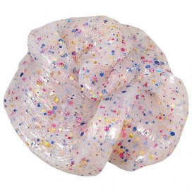 Жвачка для рук 'Nano gum', жидкое стекло с конфетти, аромат барбариса, 50 г, ВОЛШЕБНЫЙ МИР, NGLGAB50