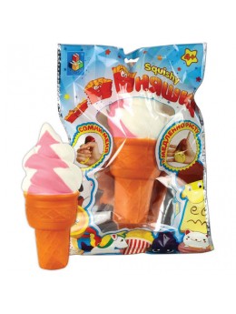 Игрушка-антистресс 'Мммняшка squishy', 'Мороженое', 1TOY, Т12317 Игрушка-антистресс 'Мммняшка squishy', 'Мороженое', 1TOY, Т12317