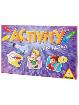 Игра настольная 'Activity. Вперед' для детей, PIATNIK, 793394 Игра настольная 'Activity. Вперед' для детей, PIATNIK, 793394