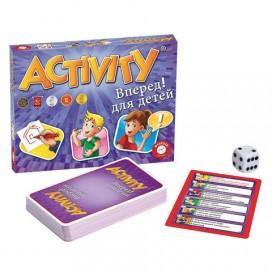 Игра настольная 'Activity. Вперед' для детей, PIATNIK, 793394