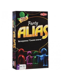 Игра настольная 'Alias 'СКАЖИ ИНАЧЕ. Вечеринка', компактная версия, TACTIC, 53370 Игра настольная 'Alias 'СКАЖИ ИНАЧЕ. Вечеринка', компактная версия, TACTIC, 53370
