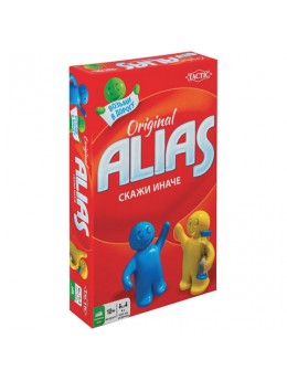 Игра настольная 'Alias 'СКАЖИ ИНАЧЕ', компактная версия, TACTIC, 53368 Игра настольная 'Alias 'СКАЖИ ИНАЧЕ', компактная версия, TACTIC, 53368