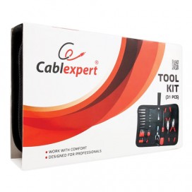 Набор инструментов CABLEXPERT TK-HOBBY, 12 инструментов, 31 предмет