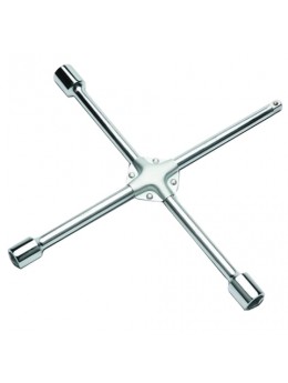 Ключ баллонный, крест, 17х19х21 мм, MATRIX PROFESSIONAL, квадрат 1/2', усиленный, толщина 16 мм, 14245