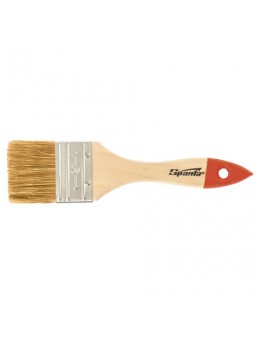Кисть плоская 2' (50 мм), натуральная щетина, деревянная ручка, SPARTA, масляные краски, лаки, 824305