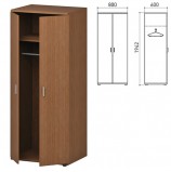 Шкаф для одежды 'Профит', 800х600х1942 мм, орех онтарио (КОМПЛЕКТ)