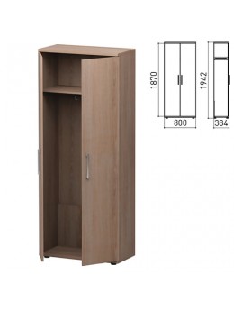Шкаф для одежды 'Директ', 800х384х1942 мм, ясень альтера (КОМПЛЕКТ)
