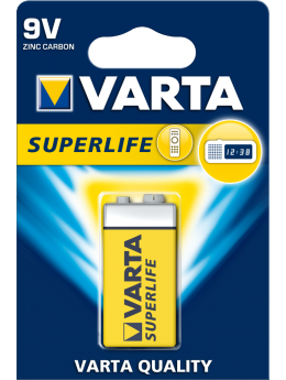Батарейка VARTA SUPERLIFE 9V бл. 1