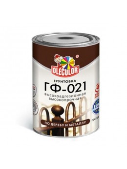 Грунтовка ГФ-021 (2,7 кг) OLECOLOR Грунтовка ГФ-021 (2,7 кг) OLECOLOR