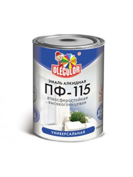 Эмаль ПФ-115 светло-голубой OLECOLOR в ассортименте Эмаль ПФ-115 светло-голубой OLECOLOR в ассортименте