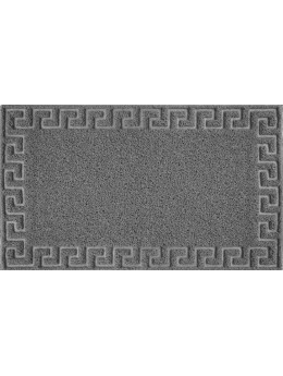 Коврик "Spongy" Меандр 40х60 см, серый, SUNSTEP™(38-301)