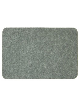 Коврик придверный "Soft" 40х60 см, серый, SUNSTEP™(35-011)