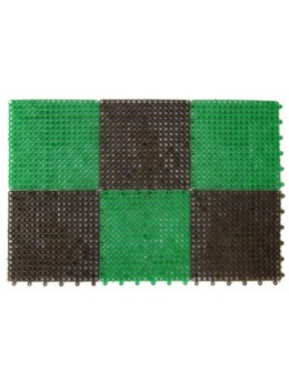 Коврик-травка 42х56 см, черно-зеленый, SUNSTEP™(71-002)